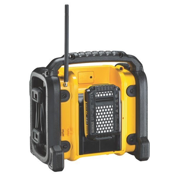 EAN 5035048459256 - DeWALT DCR020-QW radio Portátil Digital Negro, Amarillo imagen 9