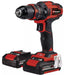 EAN 4006825658743 - Einhell TE-CD 18/40 24000 RPM Sin llave 1,46 kg Negro, Rojo imagen 1