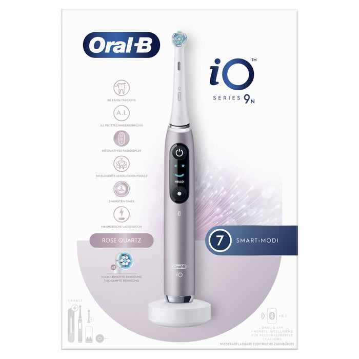 EAN 4210201408390 - Oral-B iO Series 9n Adulto Cepillo dental oscilante Rosa imagen 8