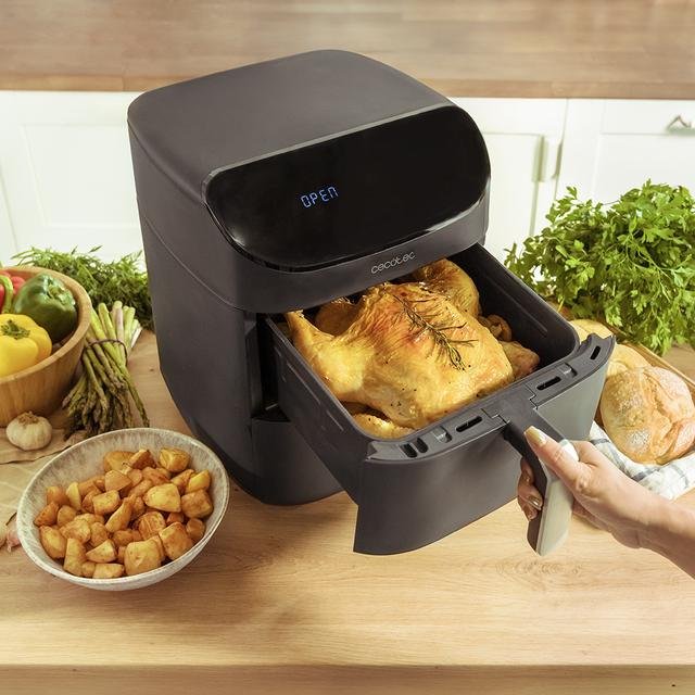 EAN 8435484032827 - Cecotec FoodCourt Sencillo 11 L Independiente Freidora de aire caliente Negro imagen 5