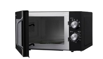 EAN 4974019174822 - Sharp R-204BA Negro, Plata Solo microondas Encimera 20 L 800 W imagen 1