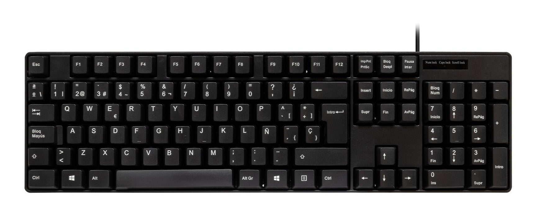 EAN 8436617921261 - UNYKAch UK50545 teclado Ratón incluido Hogar / Oficina USB QWERTY Español Negro imagen 2