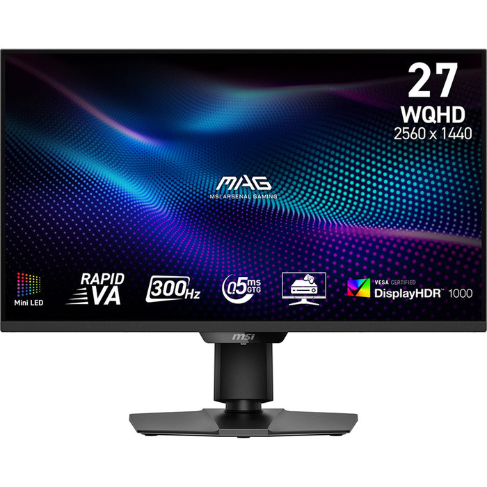EAN 4711377298919 - MSI MAG 274QPF X30MV pantalla para PC 68,6 cm (27") 2560 x 1440 Pixeles Wide Quad HD LCD Negro imagen 1