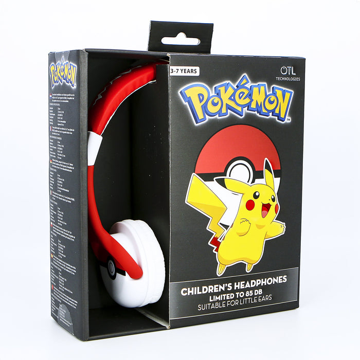 EAN 5055371622981 - OTL Technologies Pokémon Pokéball Auriculares Alámbrico Diadema Música Negro, Rojo, Blanco imagen 7