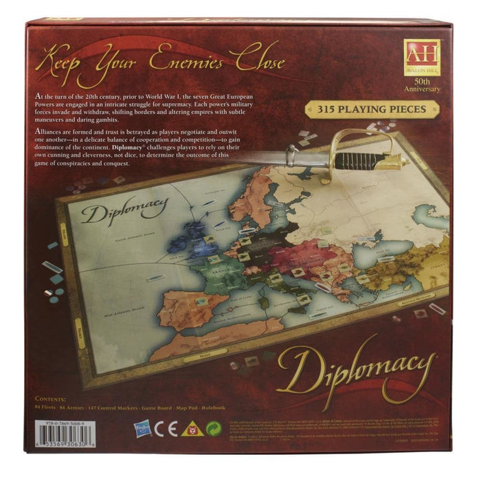 EAN 5010994126681 - Hasbro Gaming Avalon Hill Diplomacy imagen 4