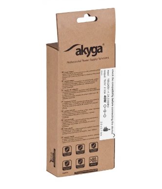 EAN 5901720131133 - Akyga AK-ND-23 adaptador e inversor de corriente Interior 40 W Negro imagen 4