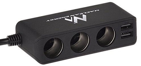 EAN 5902211102946 - Maclean MCE117 cargador de dispositivo móvil Smartphone, Tableta Negro Encendedor de cigarrillos Auto imagen 4