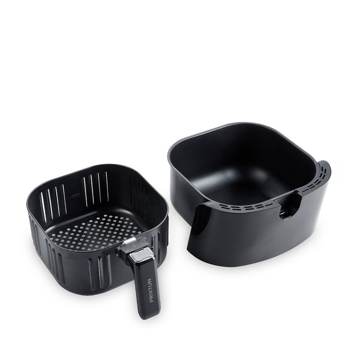 EAN 8436042557134 - PRIXTON Cook Organics Pro Sencillo 6 L Independiente 1700 W Freidora de aire caliente Negro, Plata imagen 6