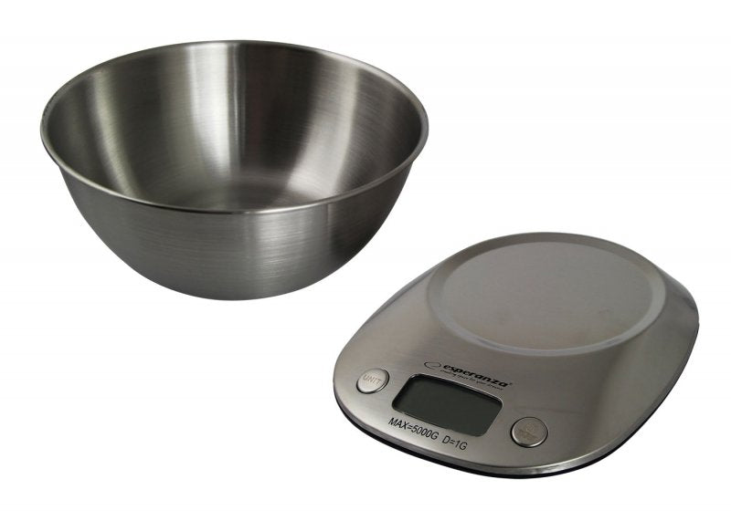 EAN 5901299955543 - Esperanza LYCHEE Metálico Encimera Ovalado Báscula electrónica de cocina imagen 3