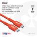 EAN 8719214472306 - CLUB3D CAC-1573 cable USB USB4 Gen 2x2 2 m USB C Rojo imagen 6