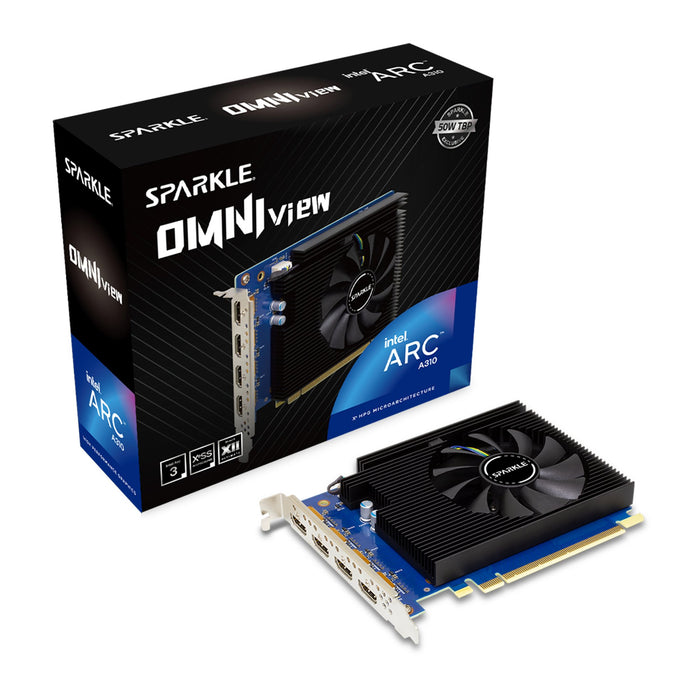 EAN 4711342290696 - Sparkle Technology Intel Arc A310 OMNI View 4 GB GDDR6 imagen 4