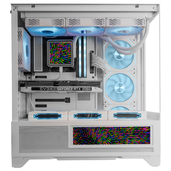 EAN 8435693112563 - Mars Gaming MCLCDXW carcasa de ordenador Midi Tower Blanco imagen 8