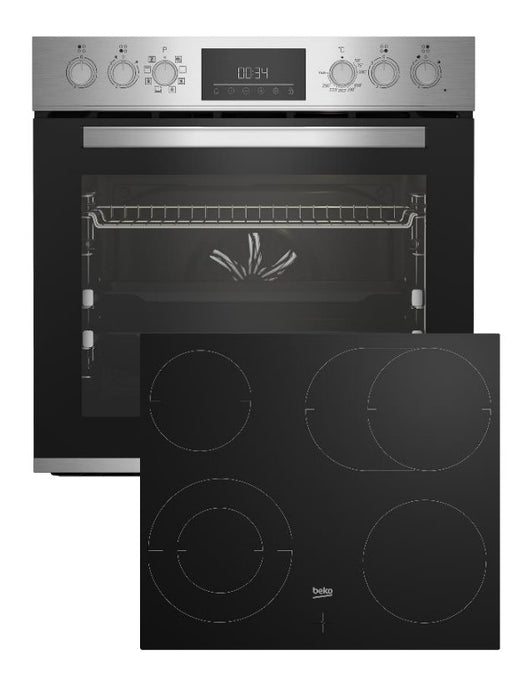 EAN 8690842403491 - Beko BBUM12328X sets de electrodoméstico de cocina Cerámico Horno eléctrico imagen 1