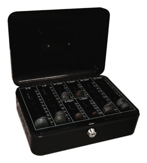 EAN 5705831042780 - Q-CONNECT KF04278 caja de dinero Negro Metal 1 pieza(s) imagen 1