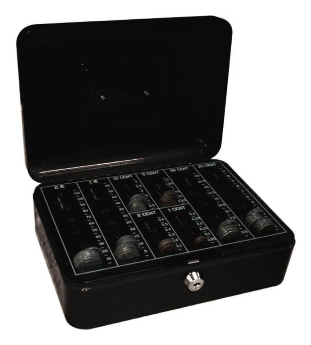 EAN 5705831042780 - Q-CONNECT KF04278 caja de dinero Negro Metal 1 pieza(s) imagen 1