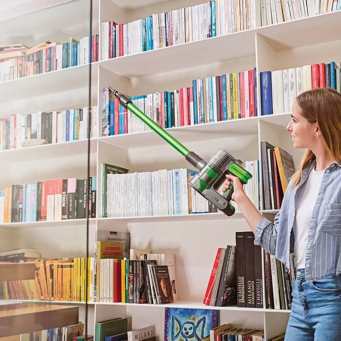 EAN 8007411013447 - Polti Forzaspira D-Power SR500 Aspiradora escoba 2 en 1 Batería Secar EPA Sin bolsa Verde imagen 7