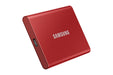 EAN 8806090312458 - Samsung Portable SSD T7 1 TB USB Tipo C 3.2 Gen 2 (3.1 Gen 2) Rojo imagen 7