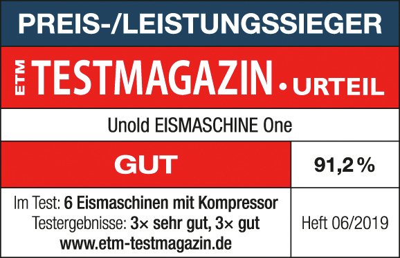 EAN 4011689488658 - Unold 48865 máquina para helados Compresor de helados 1,2 L 135 W Negro, Acero inoxidable imagen 9