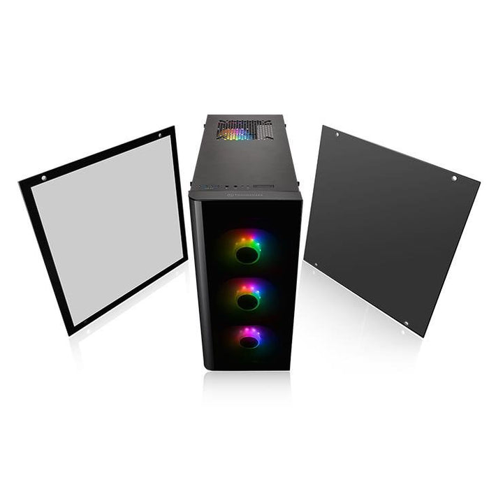 EAN 4711246874626 - Thermaltake View 21 TG RGB Plus Midi Tower Negro imagen 2