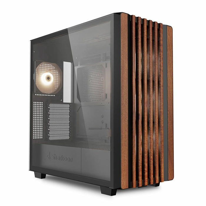 EAN 4044951040193 - Sharkoon REBEL C70G RGB Full Tower Negro, Madera imagen 9