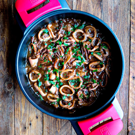 EAN 8411796105633 - BRA Premiere A410524 cacerola Alrededor Negro, Rojo imagen 2