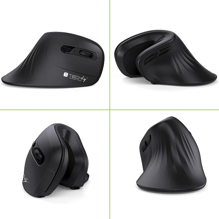 EAN 8059018369205 - Techly IM 1100-VM-B ratón Médico mano derecha RF inalámbrico Óptico 3200 DPI imagen 7