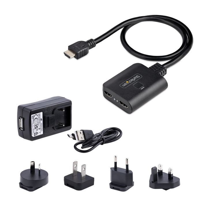 EAN 0065030897556 - StarTech.com HDMI-SPLITTER-4K60UP divisor de video 2x HDMI imagen 6