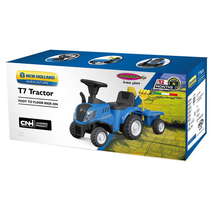 EAN 4042774463793 - Jamara New Holland T7 Tractor Correpasillos con forma de tractor imagen 2