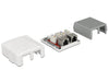 EAN 4043619861972 - DeLOCK 86197 toma de corriente 2 x RJ-45 Blanco imagen 4