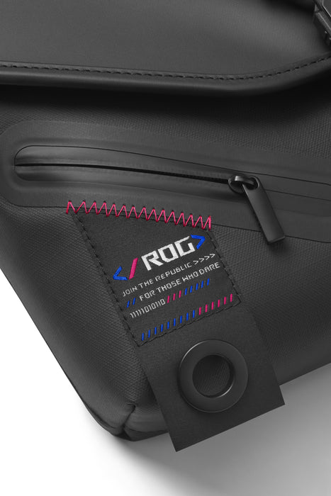 EAN 4711387219294 - ASUS ROG SLASH Sling Bag 2.0 Poliéster, Poliuretano (PU), Termoplástico de poliuretano (TPU) Negro, Azul, imagen 11