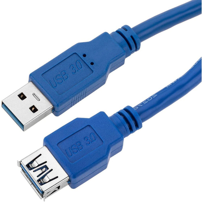 EAN 8057685304901 - Techly 0.5m USB 3.0 A M/F cable USB USB 3.2 Gen 1 (3.1 Gen 1) 0,5 m USB A Azul imagen 1