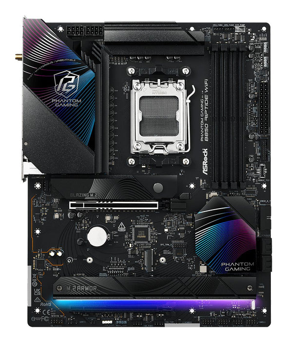 EAN 4711581490079 - Asrock Phantom Gaming B850 Riptide WiFi AMD B850 Zócalo AM5 ATX imagen 3