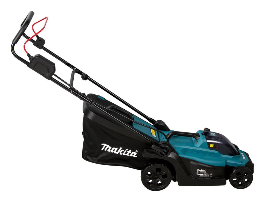 EAN 0088381757935 - Makita DLM330RM cortadora de césped Cortacésped manual Batería Negro, Azul imagen 6