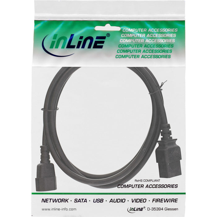 EAN 4043718256679 - InLine 16659H cable de transmisión Negro 3 m C14 acoplador C19 acoplador imagen 2