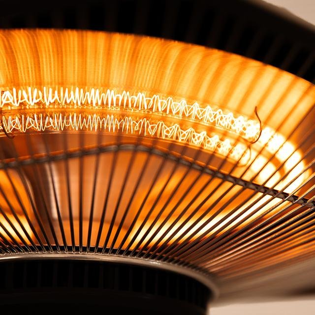 EAN 8435484082631 - Cecotec ReadyWarm 2000 Power Ceiling Exterior Negro 2000 W Calefactor eléctrico halógeno imagen 5