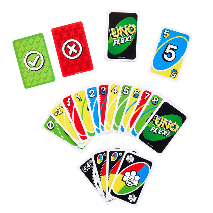 EAN 0194735135967 - Games HMY99 juego de tablero UNO Flex Juego De Cartas Perder las cartas imagen 3