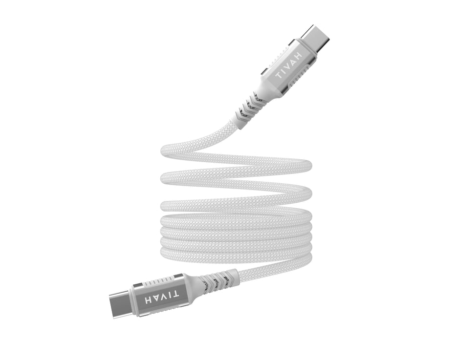 EAN 6939119077556 - Havit 6939119077556 cable USB 1 m USB C Plata, Blanco imagen 2