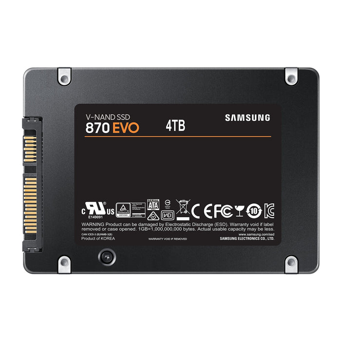 EAN 8806090545894 - Samsung 870 EVO 4 TB 2.5" Serial ATA III V-NAND imagen 1