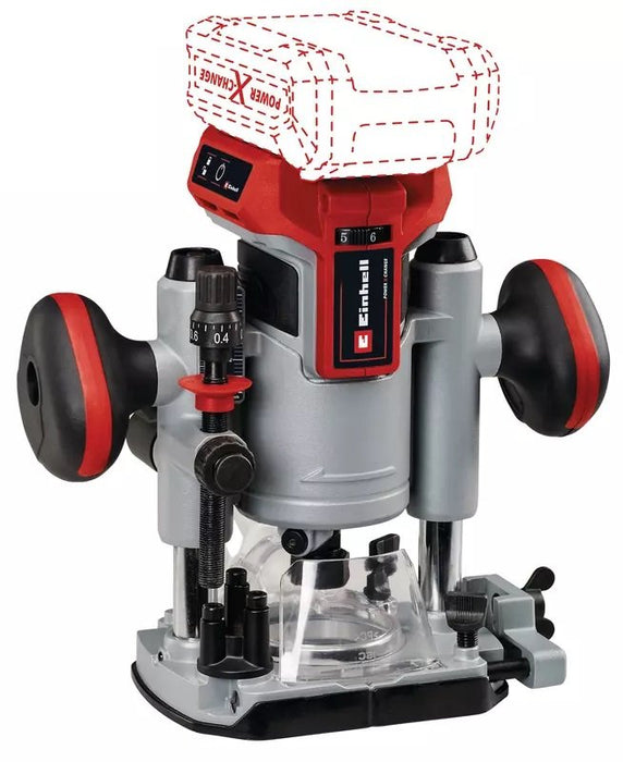 EAN 4006825664263 - Einhell 4350411 fresadora y desbastadora Negro, Rojo, Plata 10000 RPM imagen 1