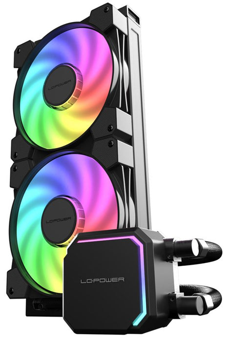 EAN 4262443280388 - LC-Power LC-CC-280-B-ARGB sistema de refrigeración para ordenador Procesador Sistema de refrigeración líq imagen 2