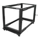 EAN 0065030858502 - StarTech.com 4POSTRACK12U armario rack Rack o bastidor independiente Negro imagen 1