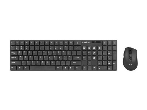 EAN 5901969420173 - NATEC Stingray teclado Ratón incluido Universal RF inalámbrico QWERTY Inglés de EE. UU. Negro imagen 1