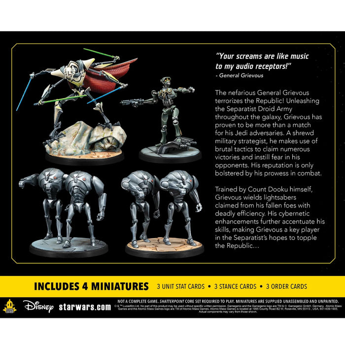 EAN 0841333121808 - Atomic Mass Games Star Wars: Shatterpoint - Appetite for Destruction Squad Pack Figura imagen 2