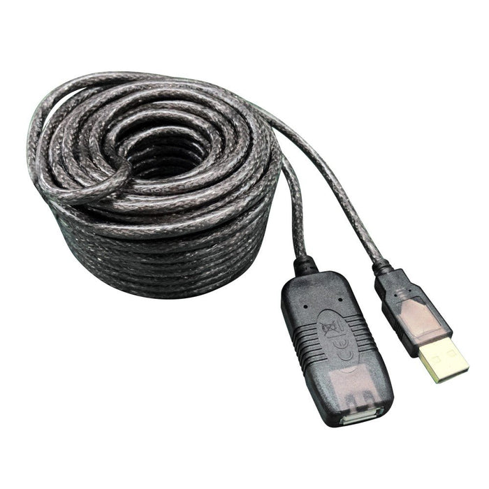 EAN 8054529023646 - Techly IUSB-REP10TY cable USB USB 2.0 10 m USB A Negro imagen 8