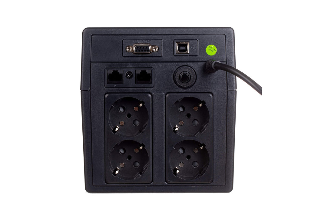 EAN 4016032442462 - Digitus DN-170065 sistema de alimentación ininterrumpida (UPS) Línea interactiva 0,8 kVA 480 W 4 salidas  imagen 4