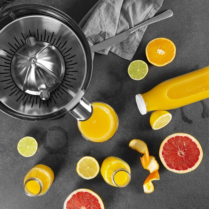 EAN 8713016094445 - Princess 201860 prensa de cítricos eléctricos 300 W Negro, Acero inoxidable imagen 27