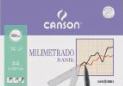 EAN 8422714063232 - Canson C200406323 papel milimétrico A4 100 g/m² 12 hojas imagen 1