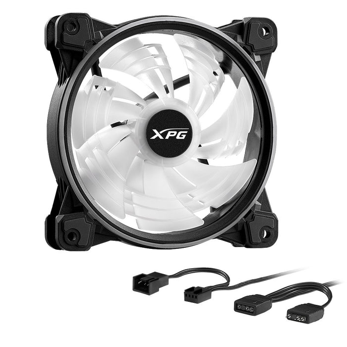 EAN 4711085935878 - XPG HURRICANE 120 ARGB PWM Placa base Ventilador 12 cm Negro 1 pieza(s) imagen 3