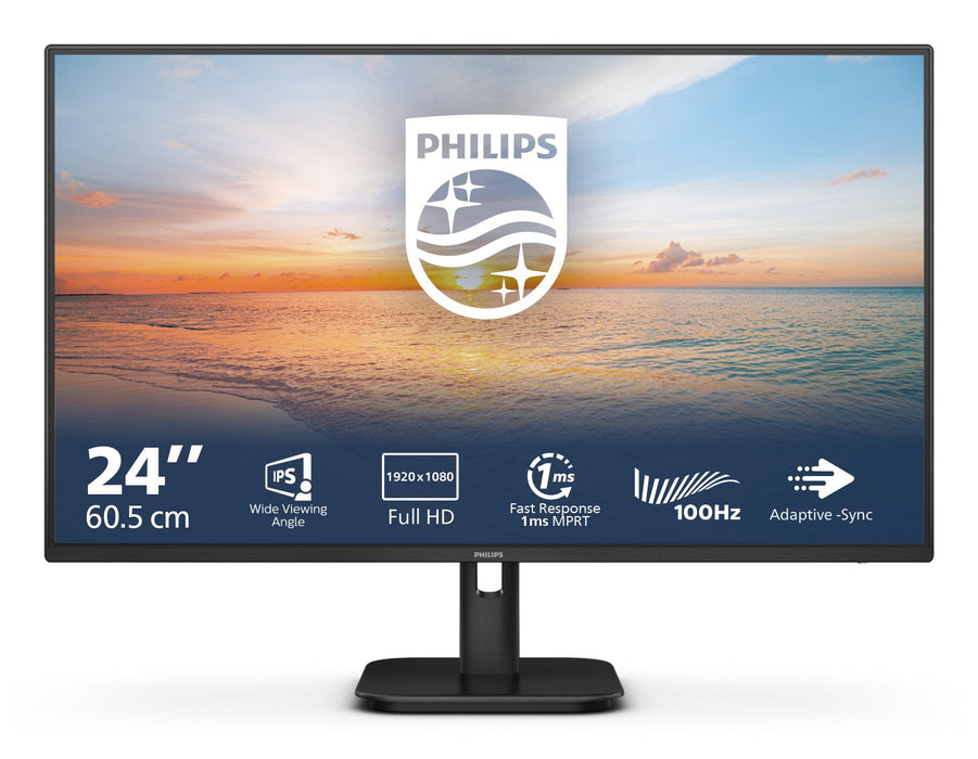 EAN 8712581804244 - Philips 1000 series 24E1N1100A/00 pantalla para PC 60,5 cm (23.8") 1920 x 1080 Pixeles Full HD LCD Negro imagen 1