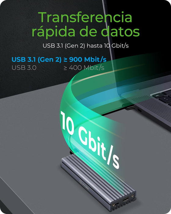 EAN 4250078168911 - ICY BOX IB-1817M-C31 Caja externa para unidad de estado sólido (SSD) Gris M.2 imagen 6